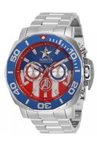 Invicta Marvel - Captain America 35098 Quartz Herenhorloge - 48mm