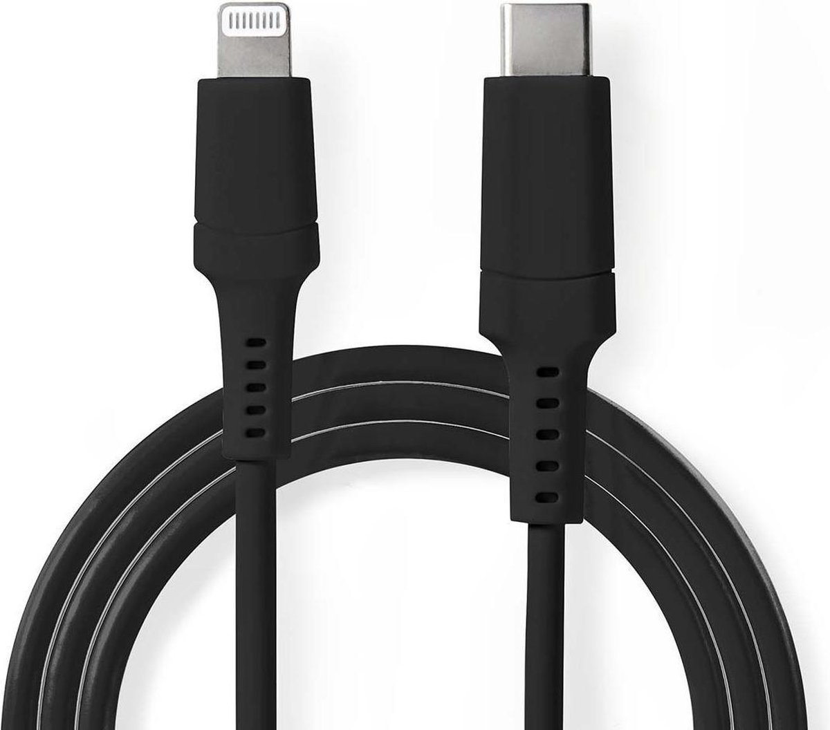 Nedis CCGW39650BK10 Apple Lightning Cable Apple Lightning 8pin Male