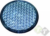 Reflector, boutverbinding Wit rond, 60mm, E3