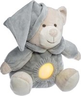 Teddybeer LED nachtlampje 23cm inclusief batterijen