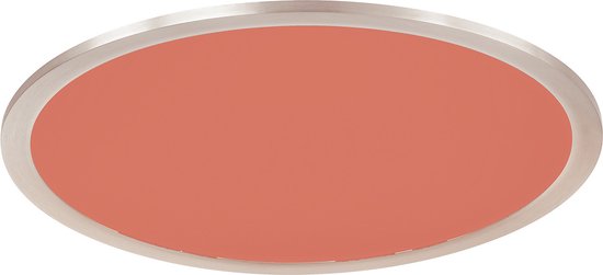 Plafonnier LED WiZ - Trion Givon - 20W - Couleur réglable - Dimmable - Télécommande - Rond - Nickel mat - Aluminium