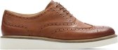 Clarks - Dames schoenen - Baille Brogue - D - bruin - maat 6