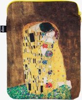 LOQI Museum Collection - LOQI ordinateur portable 14 pouces - Housse pour ordinateur portable imprimé Gustav Klimt - Housse pour ordinateur portable The Kiss Klimt