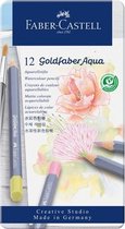 Faber-Castell - Aquarelpotlood -Goldfaber - blik 12st. - Pastel - FC-114622