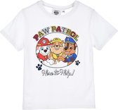 T-shirt Paw Patrol maat 110/116