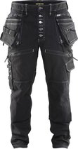 Blåkläder 1999-1141 Pantalon de travail stretch noir, taille 44