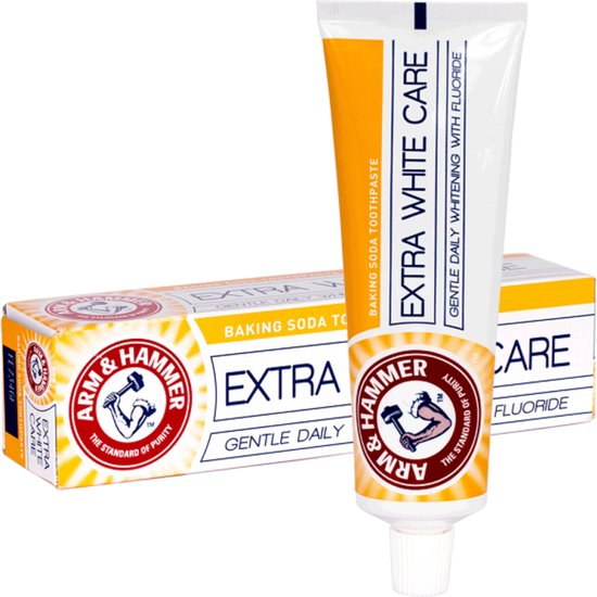 EXCLUSIEVE Arm & Hammer Baking Soda Toothpaste Advance White Extreme  Whitening - Tandpasta | bol.com