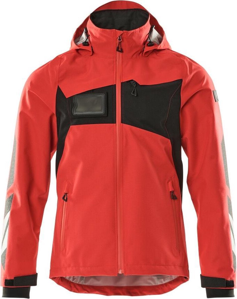Mascot Accelerate Waterafstotend Dames Shelljas 18301 - Vrouwen - Rood/Zwart - 3XL
