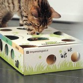 MyAmazingCat.nl | Kattenspeeltjes | Kattenspeelgoed | Interactief | Intelligentie | Puzzel | Milieuvriendelijk | Duurzaam | Graskarton | Gewichtsbeheersing