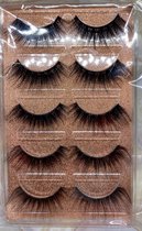 5-pack Nep Wimpers - 5-Pack False Eyelashes - High Quality - Non-Cruelty - #SL07