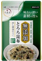 Japanese Furikake - Additive-free Tororo-konbu seaweed Furikake 25g by Omoriya