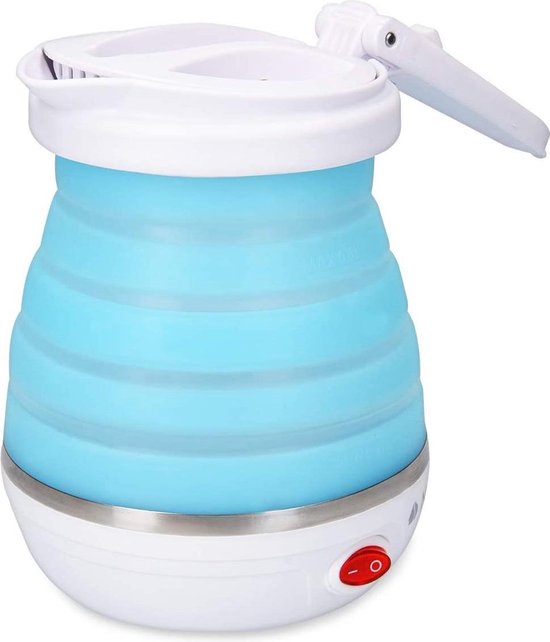 Bouilloire Électrique Pliable, 0,6 litre, Silicone, sans BPA 750 Blanc  AdlerAD1279 au meilleur prix