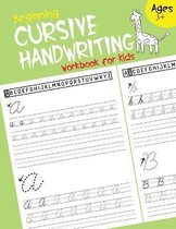 Beginning Cursive Handwriting Workbook for Kids