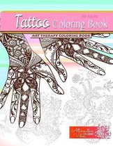 Tattoo coloring book for adults