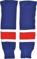 IJshockey sokken Junior New York Rangers blauw/wit/rood