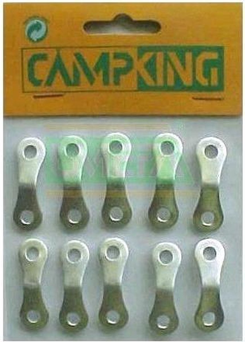 Campking Gebogen Spanner - Aluminium - 10 stuks - Campking