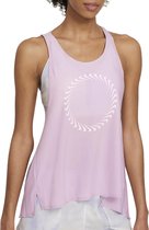 Nike Icon Clash Miler  Sporttop - Maat L  - Vrouwen - Lila