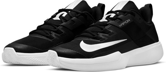 Nike Court Vaport Lite Clay Chaussures de sport - Taille 42 - Hommes - Zwart/ Wit
