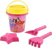 Strandemmer - strand - speel set - buiten - speelgoed - 5 delig - roze