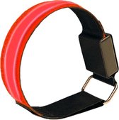 WiseGoods Luxe Reflecterende LED Sport Armband - Hardloop Verlichting - Sportarmband - Veiligheidsband Wandelen - Sporten - Rood