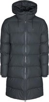Rains - Long Puffer Jacket - Slate - Unisex - M/L