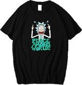 Rick and Morty Shirt - Peace Among Worlds - Maat S