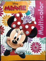 kleurboek disney minnie mouse met voorbeelden in kleur