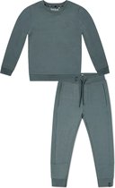 Koko Noko BIO Basics Set(2delig) Sweater en Jogging broek Groen - Maat 50-56