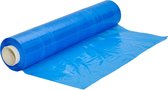 Feuille d'emballage à la main bleue 50cm x 270mtr, 23my. 1 rouleau (005.0901)