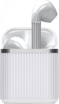 Piu Forty Bluetooth earphone hand free with rechargeable box (up to 2 hours battery autonomy)  col. White