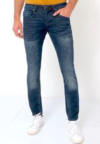 Spijkerbroek Heren Slim Fit -D-3059 - Blauw