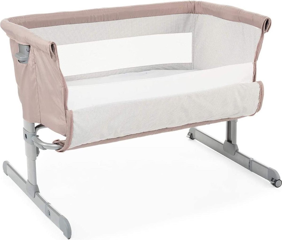 Kinderkraft Side2bed Lit bébé cododo, Lit bebe avec matelas