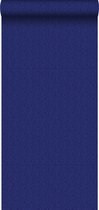 ESTAhome behang geborduurd motief blauw - 138134 - 53 cm x 10,05 m