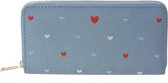 Portemonnee 19*10 cm Blauw | MLPU0322BL | Clayre & Eef