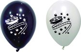 HOBI - 8 latex ballonnen bioscoop - Decoratie > Ballonnen