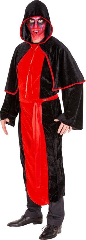 dressforfun - Herenkostuum Vampier XL - verkleedkleding kostuum halloween verkleden feestkleding carnavalskleding carnaval feestkledij partykleding - 300176