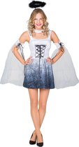 dressforfun - vrouwenkostuum sexy Angel Pokerface XL - verkleedkleding kostuum halloween verkleden feestkleding carnavalskleding carnaval feestkledij partykleding - 300253