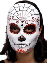 CARNIVAL TOYS - Dia de los Muertos masker voor volwassenen - Maskers > Half maskers