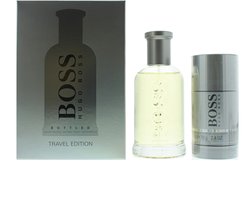 Hugo Boss Bottled Giftset - 100 ml eau de toilette spray + 75 ml deodorant stick - cadeauset voor heren