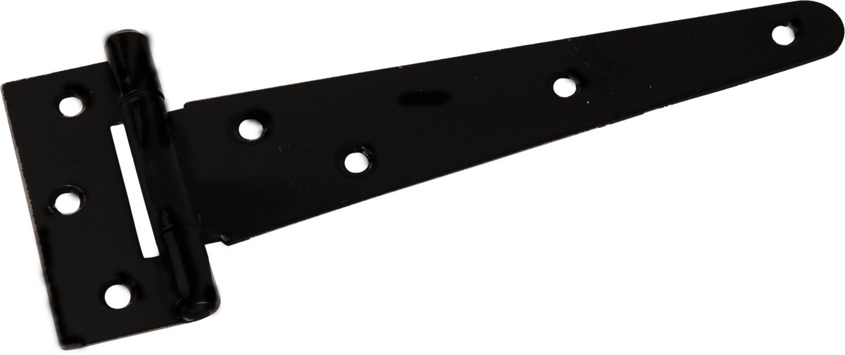 Staartscharnier - 175 mm - Zwart
