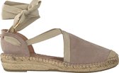 Fred de la Bretoniere 152010145 Espadrilles - Met Sleehak - Dames - Taupe - Maat 41