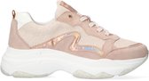 Wysh Rachel Lage sneakers - Leren Sneaker - Meisjes - Roze - Maat 38