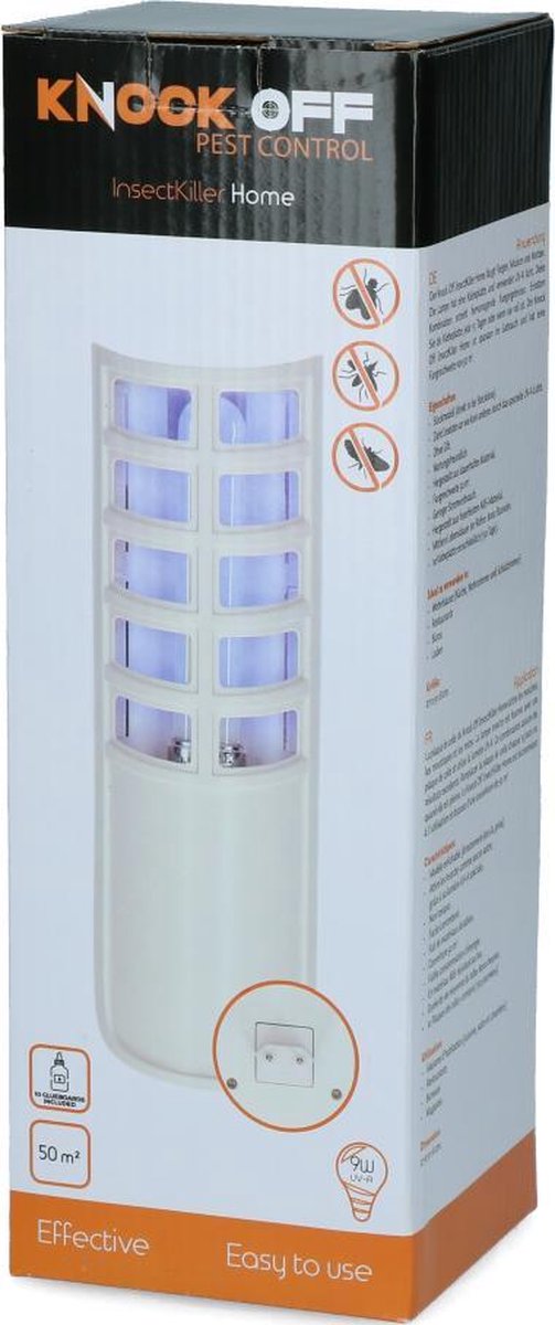 Knock Off - Insectenlamp - 36 Watt - Binnen en buiten - 300 m2