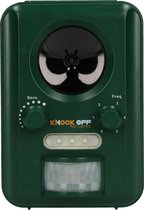 Knock Pest Control - ca. 8-10 Meter - Dierenverjager - Ongedierte - Ultrasone - voor Ratten, Honden, Vossen, Katten, Vogels, Marters - Inclusief USB laadsnoer