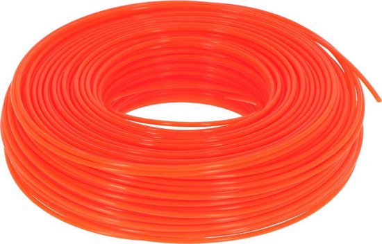 Rol oranje maaidraad voor bosmaaiers.