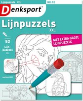 Denksport puzzelboek Lijnpuzzels XXL editie 52