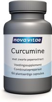 Nova Vitae - Curcumine - met zwarte peperextract - 60 capsules