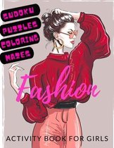 Fashion activity book for girls: 196 pages of fashion games