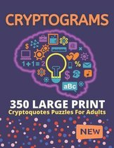 Cryptograms Puzzle Books for Adults