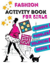 Fashion activity book for girls: 196 pages of fashion games